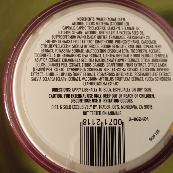 Brazil nut body butter - Picture 2 of 2